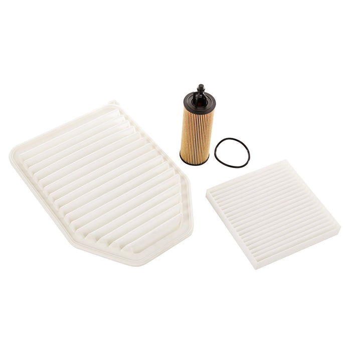 Omix 17436.42 Filter Kit; Incl. Oil; Air And Cabin; - Truck Part Superstore