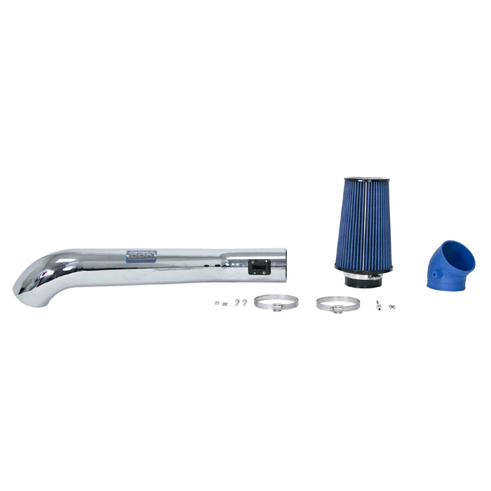BBK Performance Parts 1744 2004-2008 F SERIES 04-05 EXPEDITION 5.4L COLD AIR INTAKE KIT (POWDER CHROME) - Truck Part Superstore