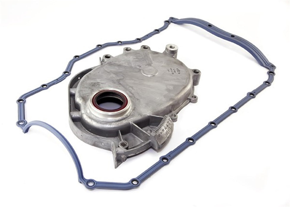 Omix 17457.02 Timing Cover Kit; Incl. Timing Chain Cover and Pan Gasket; O.E. PN[4796591]; - Truck Part Superstore