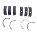Omix 17465.81 Main Engine Bearing Set; 0.010 Over; Complete Set Per Engine; - Truck Part Superstore