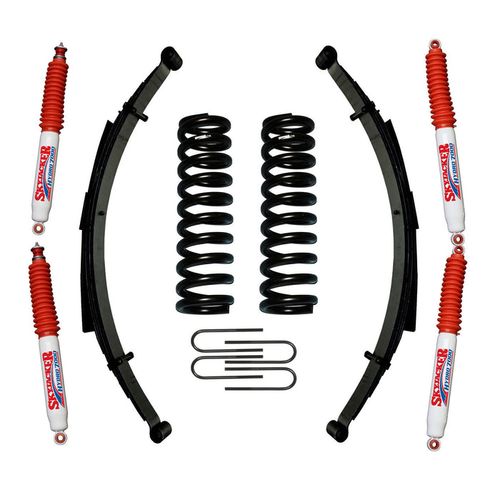 Skyjacker 174BKS-H Bronco Suspension Lift Kit 78-79 Ford Bronco w/Shock 4 Inch Lift Incl. Front/Rear Springs Rear U Bolt Kit Skyjacker - Truck Part Superstore