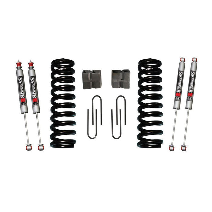 Skyjacker 174EBK-M Bronco Suspension Lift Kit 75-77 Bronco w/Shock M95 Performance Shocks 5 Inch Lift Incl. Front Coil Springs Rear U Bolt Kit Rear Block Skyjacker - Truck Part Superstore