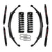 Skyjacker 174EBKS-B Bronco Suspension Lift Kit 75-77 Bronco w/Shock Black MAX Shocks 5 Inch Lift Incl. Front/Rear Springs Rear U Bolt Kit Skyjacker - Truck Part Superstore