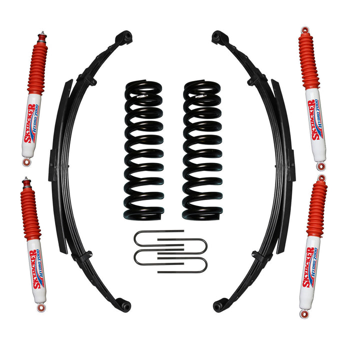 Skyjacker 174EBKS-H Bronco Suspension Lift Kit 75-77 Bronco w/Shock 5 Inch Lift Incl. Front/Rear Springs Rear U Bolt Kit Skyjacker - Truck Part Superstore