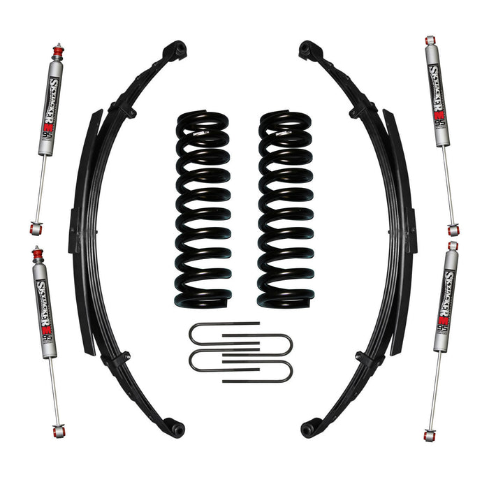 Skyjacker 174EBKS-M Bronco Suspension Lift Kit 75-77 Bronco w/Shock M95 Performance Shocks 5 Inch Lift Incl. Front/Rear Springs Rear U Bolt Kit Skyjacker - Truck Part Superstore