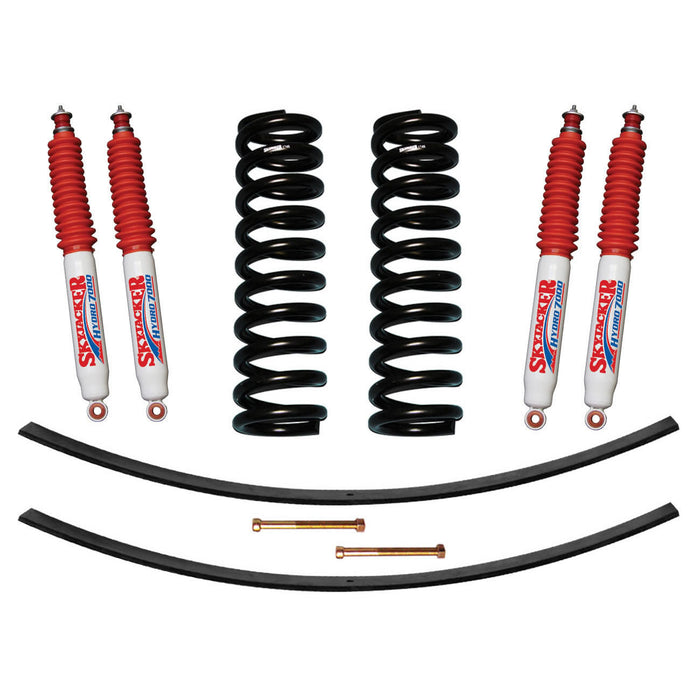 Skyjacker 174PK-H F-100/F-150 Suspension Lift Kit 73-75 F-100 77-79 F-150 w/Shock 4 Inch Lift Incl. Front Coil Springs Rear Add-A-Leafs Skyjacker - Truck Part Superstore