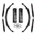 Skyjacker 174PKS-B F-100/F-150 Suspension Lift Kit 73-75 F-100 77-79 F-150 w/Shock Black MAX Shocks 4 Inch Lift Incl. Front/Rear Springs Rear U Bolt Kit Skyjacker - Truck Part Superstore