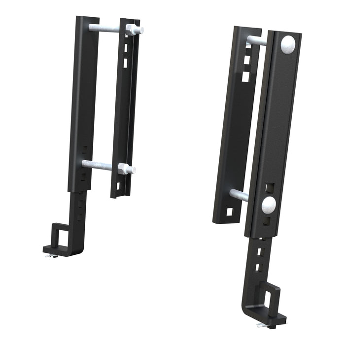 CURT 17516 Replacement TruTrack 10in. Adjustable Support Brackets (2-Pack) - Truck Part Superstore