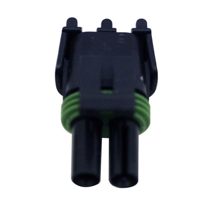 Nitrous Express 17522 2 WAY MALE WEATHER CONNECTOR (1 EA) - Truck Part Superstore