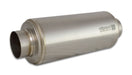 Vibrant Performance 17532 Titanium Resonator; 3 in. Inlet/Outlet x 16 in. Long; - Truck Part Superstore