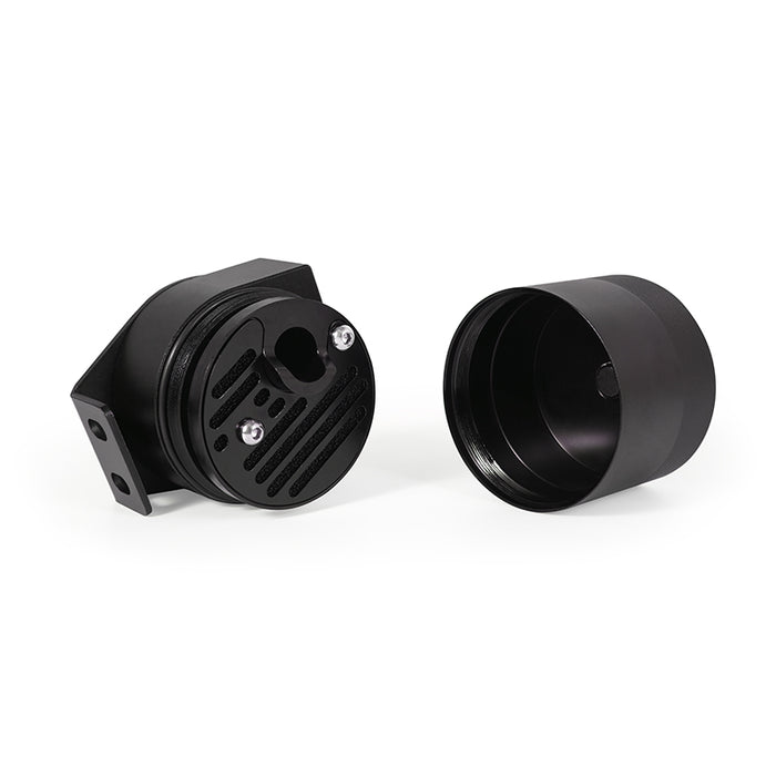 Mishimoto MMBCC-F2D-08BE Baffled Oil Catch Can Kit, fits Ford 6.4L Powerstroke 2008-2010 - Truck Part Superstore