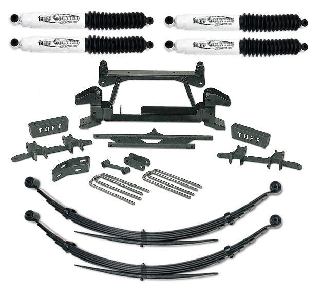 Tuff Country 16812KN 6 Inch Lift Kit 88-98 Chevy/GMC Truck K1500 with Rear Leaf Springs w/ SX8000 Shocks Tuff Country - Truck Part Superstore