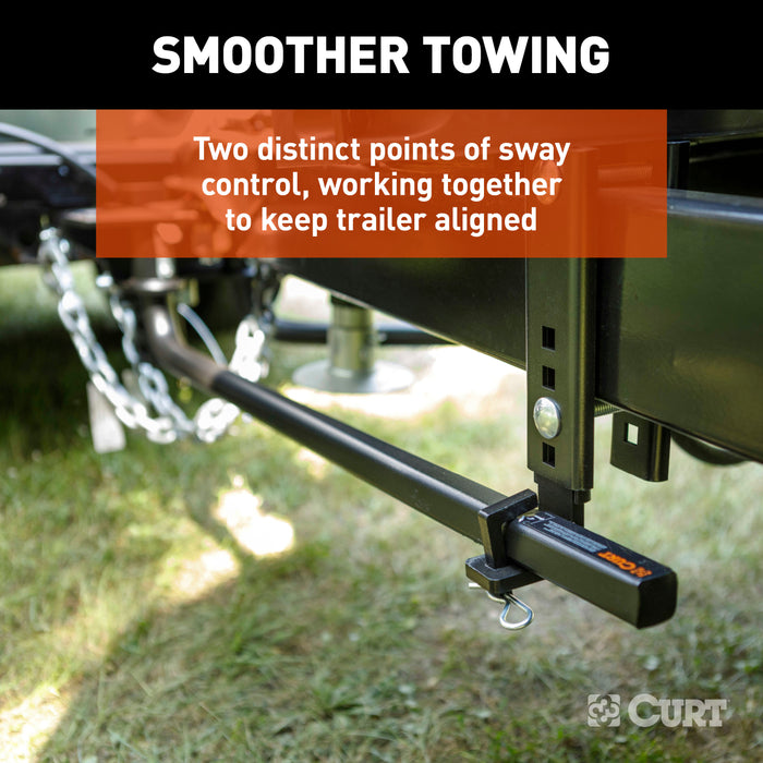 CURT 17601 TRUTRACK Weight Distribution Hitch - Truck Part Superstore