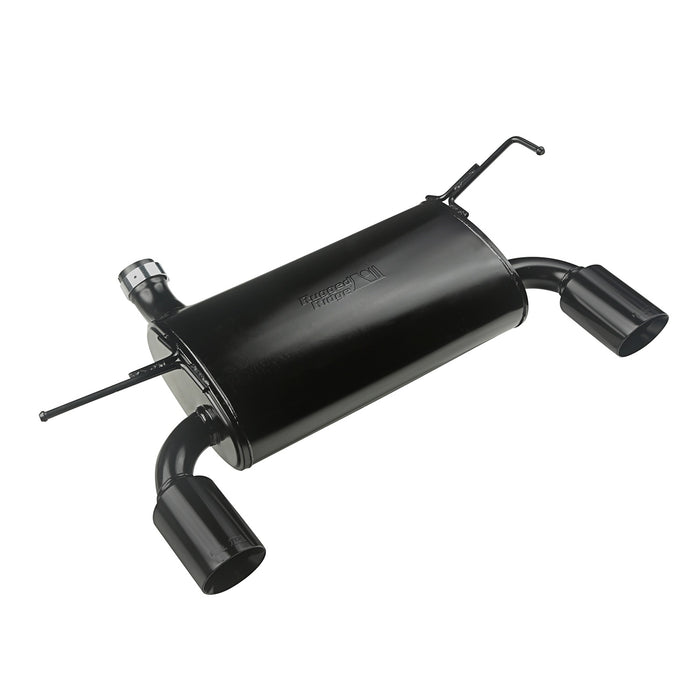 Rugged Ridge 17606.77 Axle Back Exhaust System - Truck Part Superstore