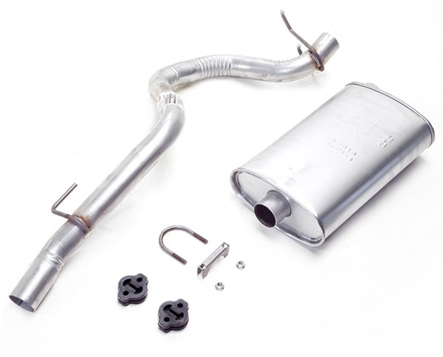 Omix 17611.01 Muffler And Tailpipe Kit; Incl. Clamps and Hangers; - Truck Part Superstore