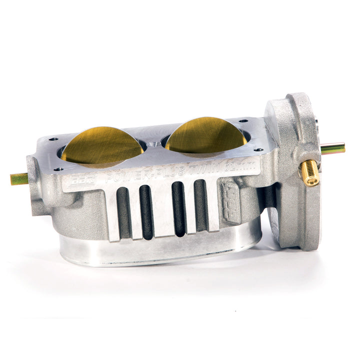BBK Performance Parts 1763 2005-2010 FORD MUSTANG GT TWIN 62MM POWER PLUS THROTTLE BODY - Truck Part Superstore