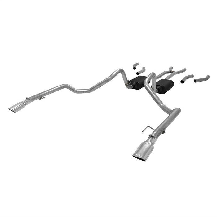 Flowmaster 17655-FM American Thunder Crossmember-Back Exhaust System - Truck Part Superstore