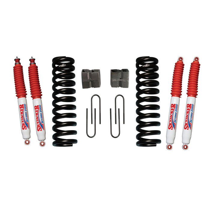 Skyjacker 176BK-H Bronco Suspension Lift Kit 78-79 Bronco w/Shock 6 Inch Lift Incl. Front Coil Springs Rear U Bolt Kit Rear Blocks Skyjacker - Truck Part Superstore