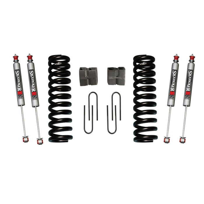 Skyjacker 176BK-M Bronco Suspension Lift Kit 78-79 Bronco w/Shock M95 Performance Shocks 6 Inch Lift Incl. Front Coil Springs Rear U Bolt Kit Rear Blocks Skyjacker - Truck Part Superstore