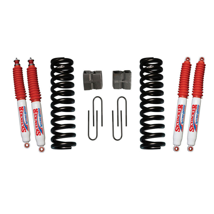 Skyjacker 176BK-N Bronco Suspension Lift Kit 78-79 Bronco w/Shock Nitro Shocks 6 Inch Lift Incl. Front Coil Springs Rear U Bolt Kit Rear Blocks Skyjacker - Truck Part Superstore