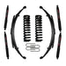 Skyjacker 176BKS-B Bronco Suspension Lift Kit 78-79 Bronco w/Shock Black MAX Shocks 6 Inch Lift Incl. Front/Rear Springs Rear U Bolt Kit Skyjacker - Truck Part Superstore