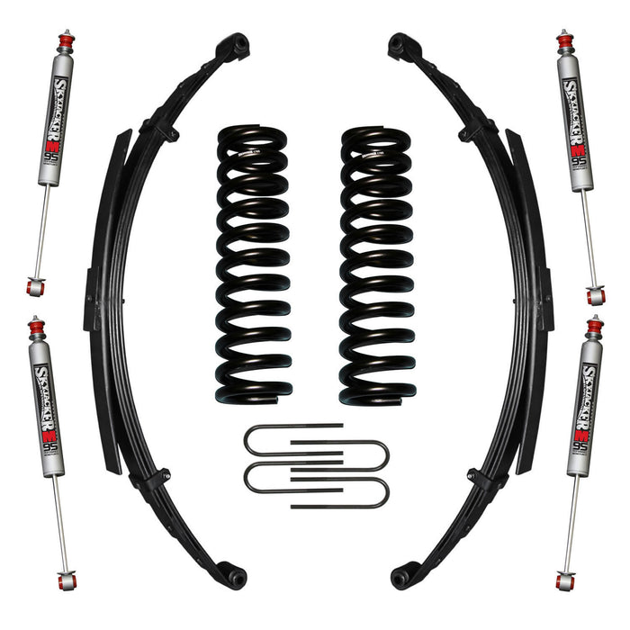 Skyjacker 176BKS-M Bronco Suspension Lift Kit 78-79 Bronco w/Shock M95 Performance Shocks 6 Inch Lift Incl. Front/Rear Springs Rear U Bolt Kit Skyjacker - Truck Part Superstore
