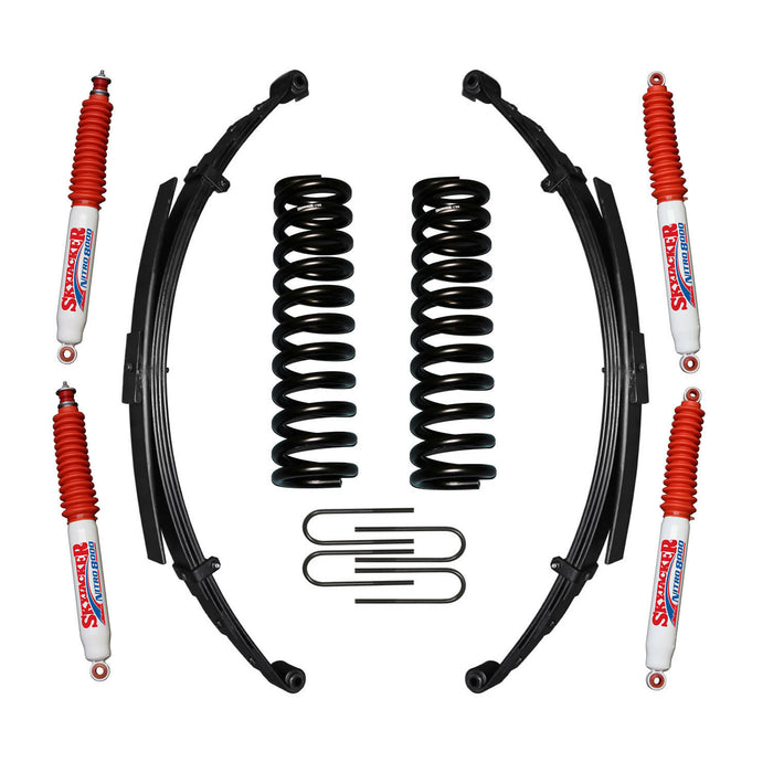 Skyjacker 176BKS-N Bronco Suspension Lift Kit 78-79 Bronco w/Shock Nitro Shocks 6 Inch Lift Incl. Front/Rear Springs Rear U Bolt Kit Skyjacker - Truck Part Superstore