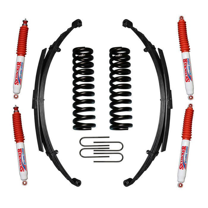Skyjacker 176EBKS-H Bronco Suspension Lift Kit 75-79 Bronco w/Shock 7 Inch Lift Incl. Coil Spring Leaf Spring U Bolt Kit Skyjacker - Truck Part Superstore