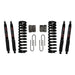 Skyjacker 176PK-B Suspension Lift Kit w/Shock Black MAX Shocks 6 Inch Lift Incl. Front Coil Springs Rear U Bolt Kit Rear Block Skyjacker - Truck Part Superstore