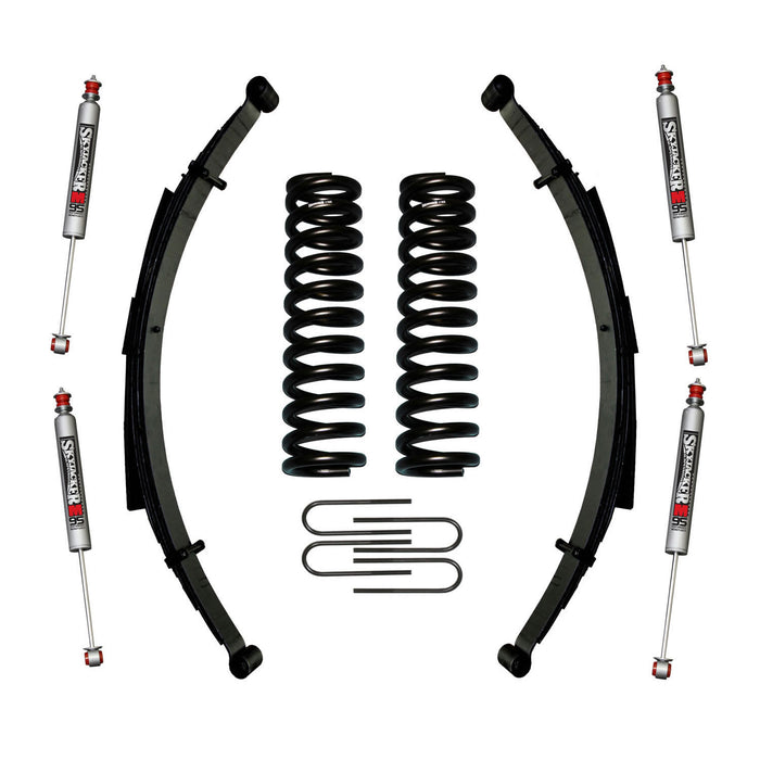 Skyjacker 176PKS-M Suspension Lift Kit w/Shock M95 Performance Shocks 6 Inch Lift Incl. Front/Rear Springs Rear U Bolt Kit Skyjacker - Truck Part Superstore