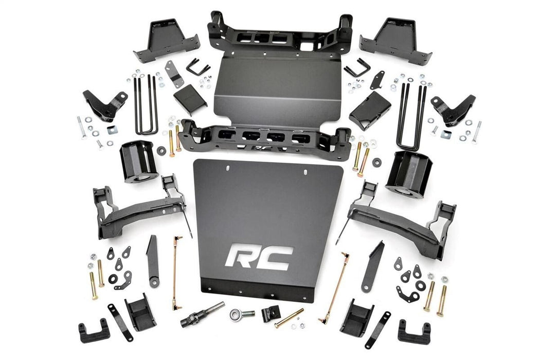 Rough Country 17600 7.0 Inch GMC Suspension Lift Kit 14-18 1500 Denali PU 4WD w/MagneRide Aluminum and Stamped Steel Rough Country - Truck Part Superstore