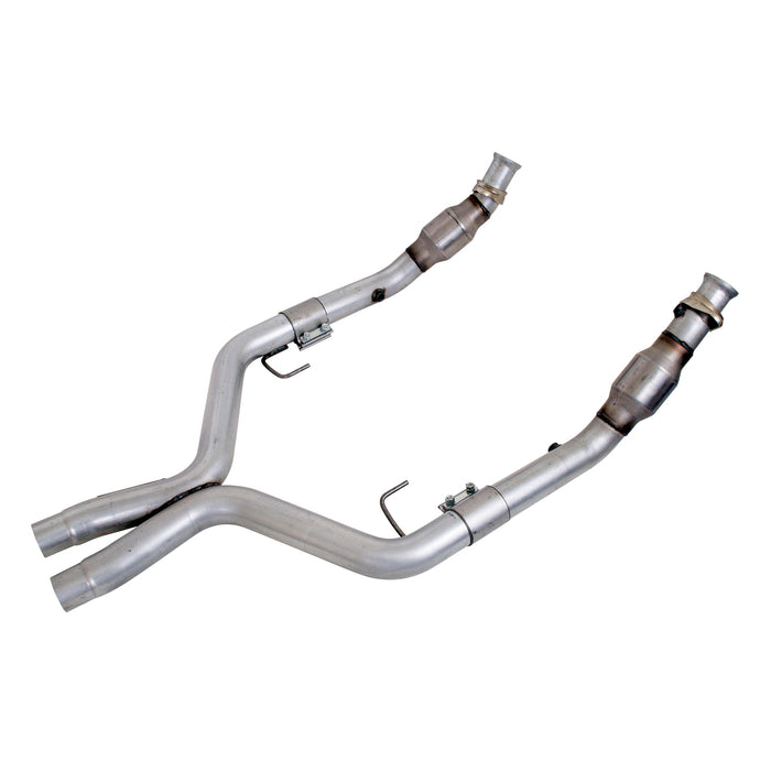 BBK Performance Parts 1770 2005-2010 MUSTANG GT 5.0 2-3/4 FULL X PIPE W/CATALYTIC CONVERTERS - Truck Part Superstore