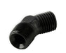 NOS/Nitrous Oxide System 17715NOS Pipe Fitting Flare Jet; -3AN - 1/8 in. NPT; 45 deg.; Black; - Truck Part Superstore
