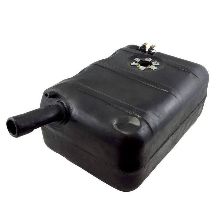 Omix 17722.09 Fuel Tank; Polyethylene; Rear; 15 Gallon; - Truck Part Superstore