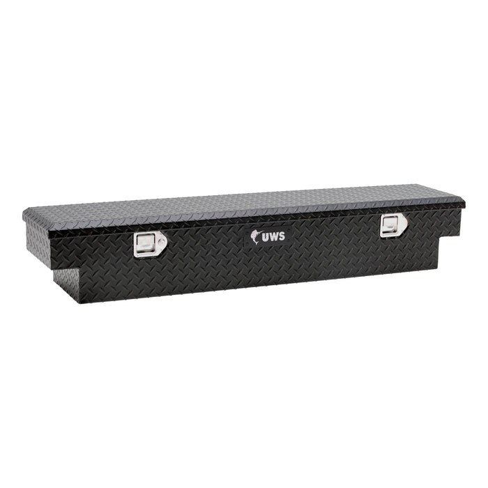 UWS EC10893-PR Matte Black Aluminum UTV Tool Box-Polaris (Heavy Packaging) - Truck Part Superstore
