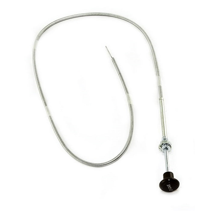 Omix 17736.02 Choke Cable; Olive Green Knob; - Truck Part Superstore