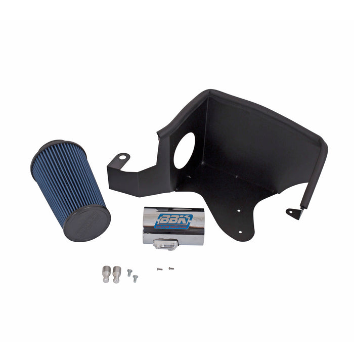BBK Performance Parts 1773 2010 ONLY MUSTANG GT COLD AIR INDUCTION KIT (POWDER CHROME). - Truck Part Superstore