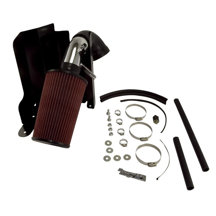 Rugged Ridge 17750.20 Air Intake Kit; Polished Aluminum; - Truck Part Superstore