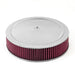 Rugged Ridge 17751.52 Air Cleaner Assembly; 14 in. Round; Chrome Lid; w/Synthetic Filter; - Truck Part Superstore