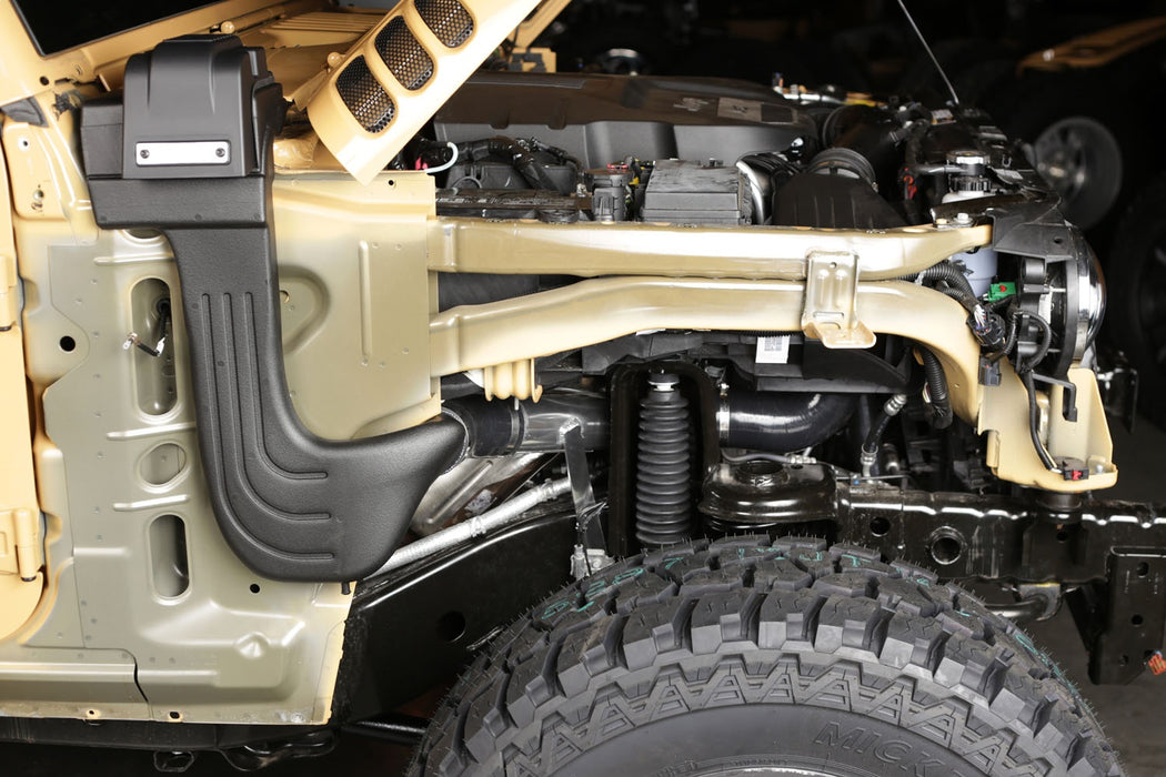 Rugged Ridge 17756.08 XHD Snorkel Kit; Includes Low Mount Intake; - Truck Part Superstore