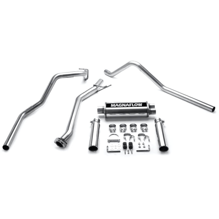 MagnaFlow Exhaust Products 15792 Street Series Stainless Cat-Back System - Truck Part Superstore