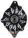 Powermaster Performance 17802 Alternator; CS130; Straight Mounting; 105 Amp; 85 Idle; 6 Groove Pulley; Chrome; - Truck Part Superstore