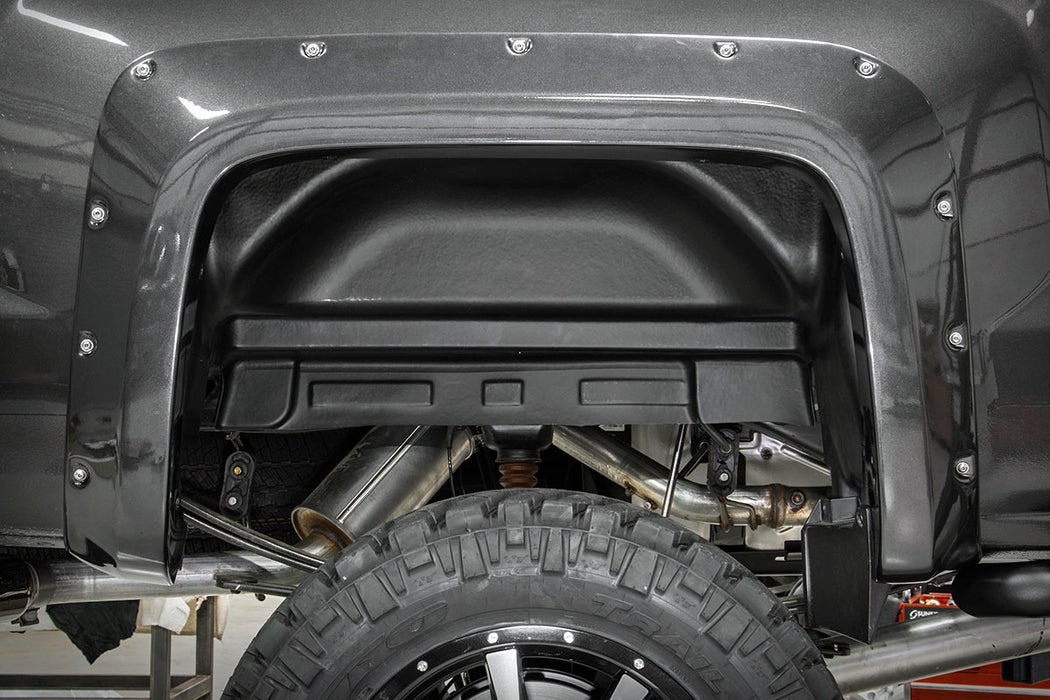 Rough Country 4211 Chevrolet Rear Wheel Well Liners 11-14 Silverado 2500HD/3500HD Rough Country - Truck Part Superstore