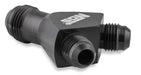 NOS/Nitrous Oxide System 17840BNOS Y-Block Adapter; -6AN To -6AN To -8AN; Black; - Truck Part Superstore
