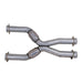 BBK Performance Parts 1786 1987-04 MUSTANG COYOTE SWAP SHORT MID X PIPE WITH HIGH FLOW CATS - Truck Part Superstore