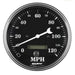 AutoMeter 1789 GAUGE; SPEEDO.; 5in.; 120MPH; ELEC. PROG. W/LCD ODO; OLD TYME BLACK - Truck Part Superstore