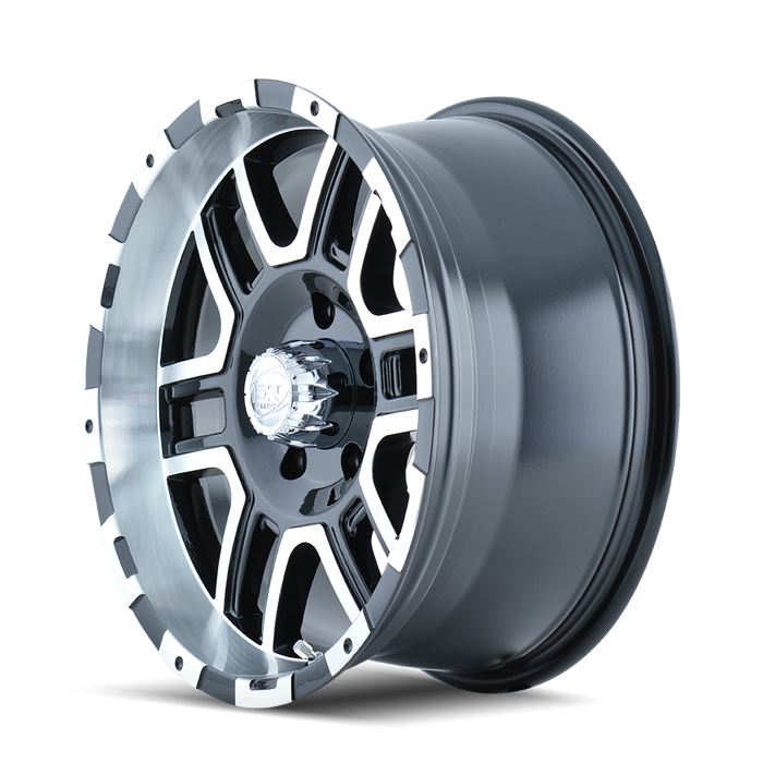 ION 179-2936B 179 (179) BLACK/MACHINED FACE/MACHINED LIP 20X9 6-135 30MM 87MM - Truck Part Superstore