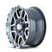 ION 179-8973B 179 (179) BLACK/MACHINED FACE/MACHINED LIP 18X9 5-127 12MM 83.82MM - Truck Part Superstore