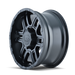 ION 179-2981MB 179 (179) MATTE BLACK 20X9 8-165.1 12MM 130.8MM - Truck Part Superstore