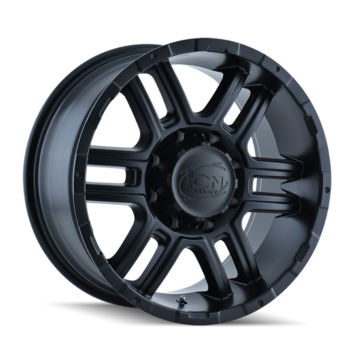 ION 179-6881MB 179 (179) MATTE BLACK 16X8 8-165.1 10MM 130.8MM - Truck Part Superstore